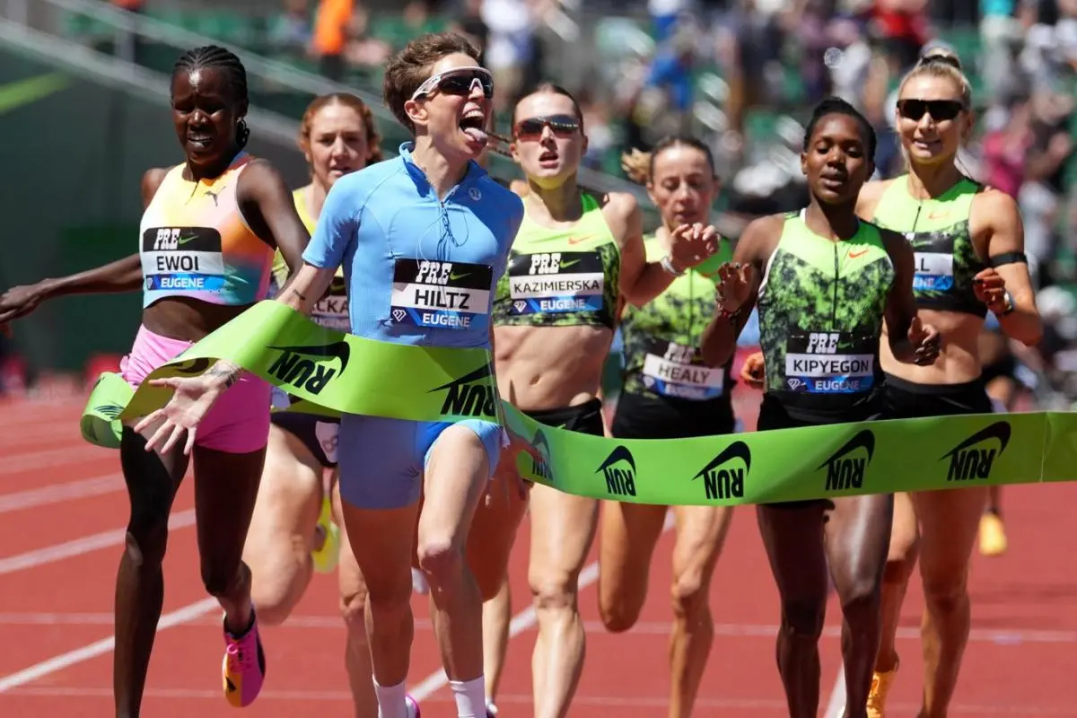 Victoire devant Kipyegon, Jeux Olympiques... Qui est Nikki Hiltz, l'athlète non binaire qui a remporté le 1 500 m femmes au Championnat des États-Unis ?