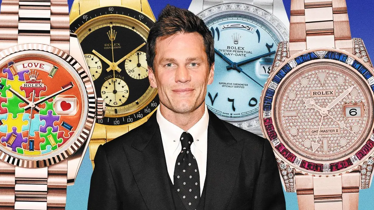 Les 11 plus belles montres de Tom Brady (Rolex, Patek Philippe, IWC, Richard Mille)